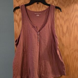 American Eagle Outfitters Dusty Rose Tank Top